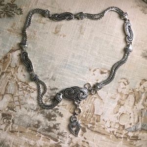 Brighton silver chain belt. Like new.